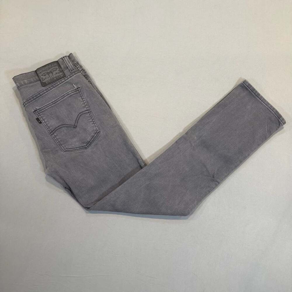 Levi's 511 Slim Jeans Size 32x34 Gray Denim